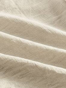 HIMLAND 男士休闲纯色抽绳腰短裤，夏季 - 彩色 - 查看 7