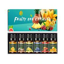 6pcs Aromatherapy Essential Oil Set, Plant Scented, Include, Candle, Aroma Stone, Humidifier, Car & Refill Oil - Multicolor - View 5
