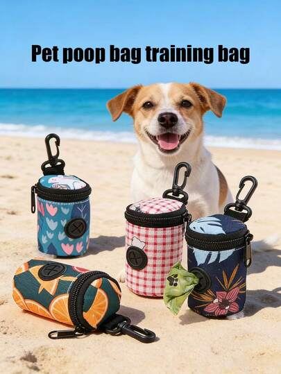 PETSIN 1 Pet Poop Bag; Dog Poop Bag; Hanging Dog Trash Bag; Outdoor Pet Training Miscellaneous Storage Bag; Pet Pick-Up Bag; Pet