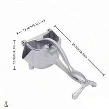 1件/S M L 铝制手动榨汁机 无需用电的厨房榨汁机 - 銀色 - 查看 9