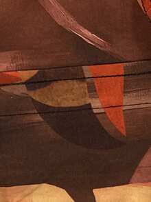 CAJUNI 女士休闲度假鹦鹉和海龟串珠印花抹胸上衣，日期 - 棕色 - 查看 7