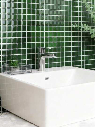 WoStick Simple Plaid Pattern Fresh Wallpaper For Home Decor