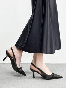 CUCCOO BIZCHIC Women's High-Heeled Shoes Valentine's Day - Black - View 5