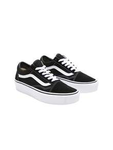 Vans UA Old Skool Platform Unisex Sneakers Black VN0A3B3UY281 - Black - View 2