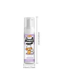 1pc/2pcs Pet Cleaning Mousse, Deodorizing Foam, Perfect For Cats And Dogs' Bodies And Fur, Easy-To-Use, No-Rinse Beauty Foam For Softer, Smoother Fur. - Multicolor - View 2