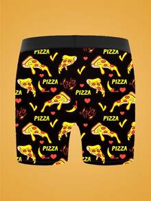 3pcs/Pack Men's Printed Boxer Briefs - Multicolor - View 2