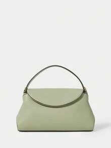 SHECARRY Túi xách nữ kiểu dáng thường ngày, tiện dụng cho việc đi làm - màu xanh lá - Xem 3