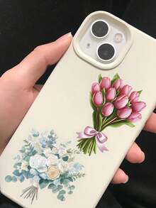50张/包 花朵贴纸 DIY笔记本防水贴纸，适用于水瓶、电脑、笔记本、行李箱、手机壳、笔记本电脑、自行车和滑板。它们也可用于节日、生日、母亲节等场合。 - 彩色 - 查看 8