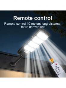 90000LM Ultra Powerful Solar Light 400W High Power Floodlight With Inductive Courtyards Wall Lamp Waterproof Outdoor Lights - Black - View 5