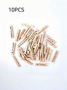 10/30/50pcs Wooden Clothespins About 7.2cm/2.8inch Long - Multicolor - View 9