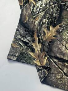 Men's Casual Long Sleeve Crewneck T-Shirt With Tree Branch Print, Autumn, Fall - Multicolor - View 5