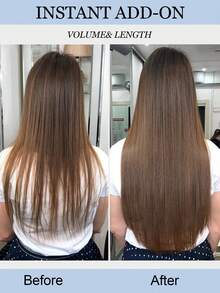 20Pcs 50Gram Tape In Hair Extensions Human Hair 18inch Remy Hair Extensions Color 4 Dark Brown Fashion Tape In Extensions, Tape In Human Hair Extensions Add Length For Wedding - S4 - View 9