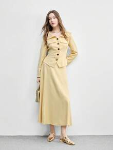 CUCCOO BIZCHIC 女士经典黑色平底休闲通勤鞋，圣诞节必备 - 玫瑰金 - 查看 6