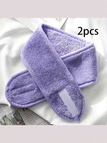 1 件可调节水疗头带面部水疗化妆头带瑜伽沐浴淋浴头饰发型配件返校 - 彩色 - 查看 9