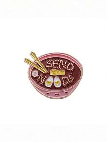 Joivida 1pc Cute Cartoon Brooch, Fun And Versatile Personalized Emblem, Japanese-Style Brooch/Backpack Accessory. - Multicolor - View 6