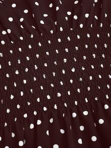 Áo camisole nữ cỡ lớn Sweetra kiểu dáng cổ điển thanh lịch Pháp màu đen trắng chấm bi, dây thắt nơ, ôm sát eo, vừa vặn, thoải mái và đa năng, phù hợp cho các lễ hội âm nhạc, kỳ nghỉ, đi chơi hàng ngày, tựu trường, lễ tốt nghiệp, giáo viên nữ, mùa xuân/hè, phong cách Y2K, thời trang đường phố, Halloween, Lễ Tạ ơn, Giáng sinh, tiệc năm mới. - Nhiều màu - Xem 7