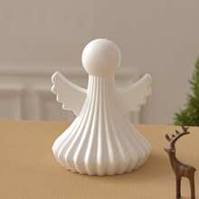 New Arrival Silicone Mold: DIY Angel Wing For Aromatherapy Candles, Epoxy Resin Ornaments & Gypsum Crafts - White - View 4