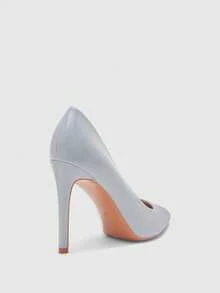 CUCCOO BIZCHIC New Fashion Pointed Toe High Heel Pumps For Women Spring Shoes Spring Break Easter For Christmas Spring Shoes - Light blue - View 9