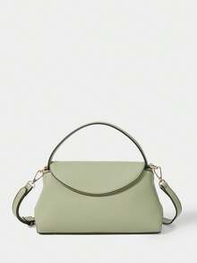 SHECARRY Túi xách nữ kiểu dáng thường ngày, tiện dụng cho việc đi làm - màu xanh lá - Xem 2