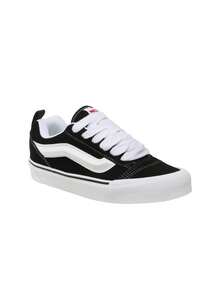 Vans Knu Skool Women's Shoes Black VN0009QC6BT1 - Black / White - View 5