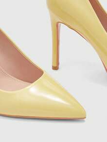 CUCCOO BIZCHIC New Fashion Pointed Toe High Heel Pumps For Women Spring Shoes Spring Break Easter For Christmas Spring Shoes - Light yellow - View 8