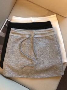 Resyla 3件套女士休闲夏季半身裙套装 - 彩色 - 查看 4