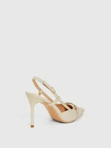 CUCCOO SZL Women Pumps Valentine's Day - Beige - View 3