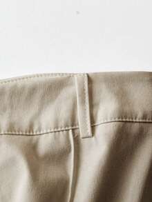 Franclia Petite Ra mắt bộ sưu tập Xuân 2025: Quần dài nữ màu trắng dáng suông – Phong cách công sở thoải mái, kết hợp hoàn hảo giữa sự mềm mại và tính linh hoạt vượt thời gian. Quần màu be nữ, quần tây nữ, quần cạp cao, quần màu kem, quần công sở. - Màu be - Xem 3