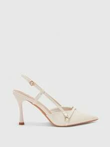 CUCCOO BIZCHIC Women's High-Heeled Shoes - White - View 2