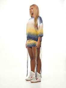 SUMWON WOMEN Women Sweater Skirts - Multicolor - View 4