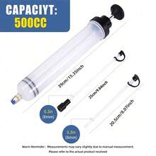 Besper 200/500/1500ML Car Oil Extractor, Car Brake Fluid Replacement Tool, Fuel Extraction Pump, Suitable For Car Manual Oil Extractors – Oil Change Pump With Hose. - various - View 7