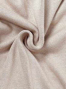 Aloruh Đầm mini ôm sát không tay đính sequin hình sao biển và vỏ sò mùa hè, gợi cảm và quyến rũ, thích hợp cho kỳ nghỉ biển xuân/hè, lễ hội âm nhạc, hẹn hò hàng ngày. - Màu be - Xem 3
