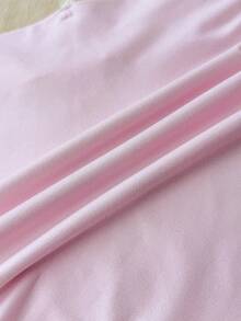 SHEIN 3件套少女休闲碎花单肩不对称下摆上衣，舒适假日款 - 彩色 - 查看 6