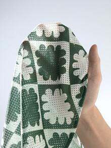 Manfinity Homme 男士休闲全印花衬衫，时尚日常穿着绿色图案衬衫，男士绿白衬衫，男士绿色夏威夷衬衫，绿色图案衬衫，男士短袖衬衫，男士复古风格，日常休闲，周末旅行，户外活动，探险旅行，轻松的工作环境或半正式场合，男友/丈夫礼物，周年纪念/生日礼物，派对，夏季假期，婚礼，春夏交替，狂欢节，男士节日三叶草印花短袖Polo衫，圣帕特里克节 - 彩色 - 查看 6