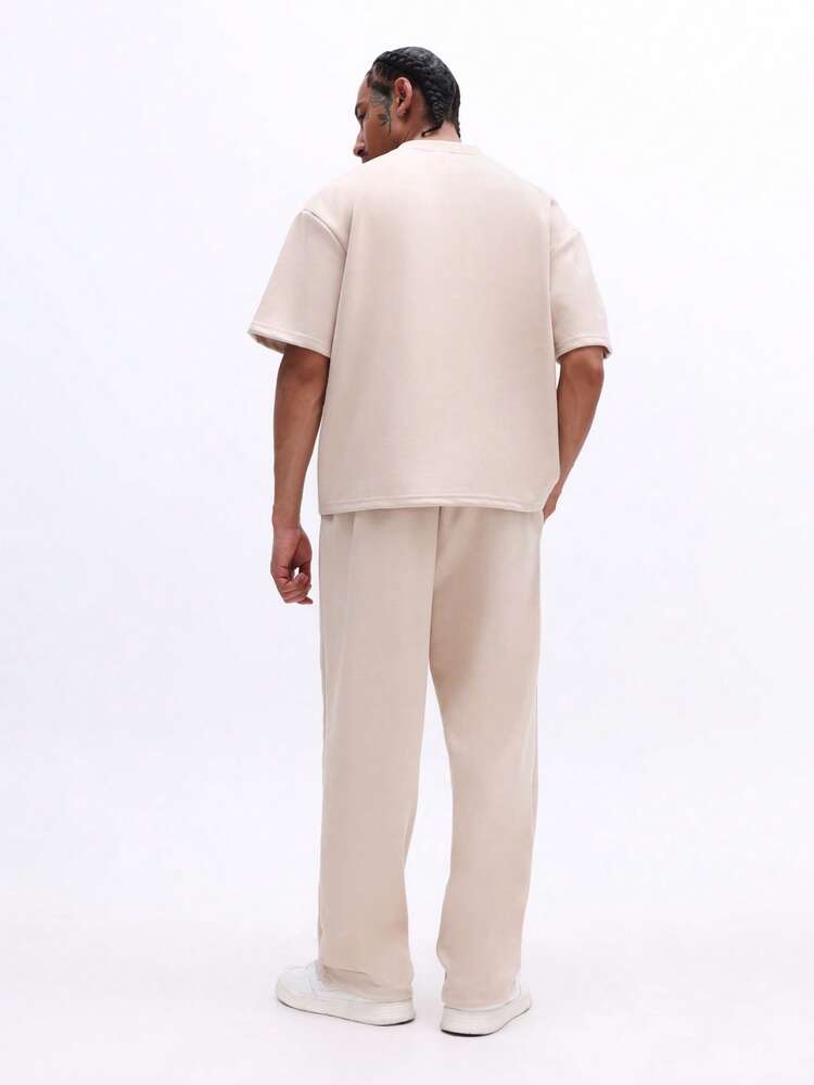 Oversized T-Shirt With Baggy Sweatpants Set