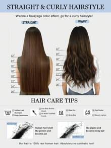 20Pcs 50Gram Tape In Hair Extensions Human Hair 18inch Remy Hair Extensions Color 4 Dark Brown Fashion Tape In Extensions, Tape In Human Hair Extensions Add Length For Wedding - S4 - View 8