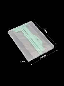 Multi-Function Measuring & Cutting Kit 4PCS, With L Ruler, T Ruler, Spacing Guide For Precise Scrapbook & Craft Projects - one-size - View 4