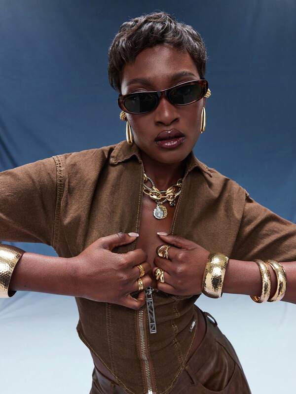 Normani Women's Fashion Zip-Up Denim Jacket