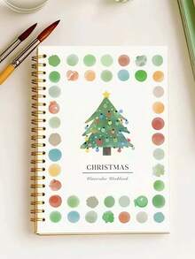 1 水彩画涂色书，花卉水彩练习册，绘画书，适合初学者的艺术绘画用品（带来舒适轻松的涂色体验） - 彩色 - 查看 7