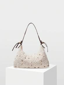 MOTF 女士单肩包 - 杏色 - 查看 2