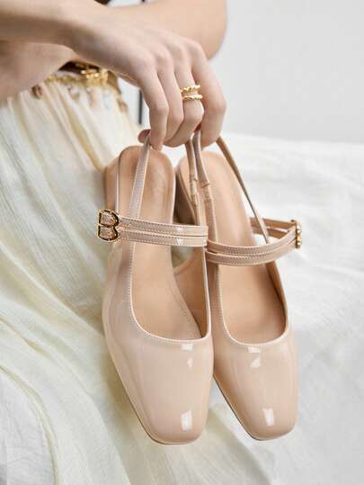 CUCCOO BIZCHIC Zapatos planos negros clásicos de mujer para uso casual y de transporte, ideales para Navidad