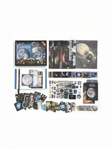 Sweet Moments Stationery Gift Set, Including Notebook, Stickers, Washi Tape, Pen, Birthday, Ins Style Gift - Multicolor - View 12