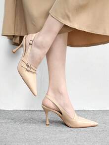 CUCCOO BIZCHIC Women's High-Heeled Shoes - Apricot - View 3