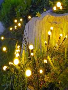 20 Lighthouse Shaped Solar Garden Decoration Lights. Perfect For Decorating Outdoor Garden Paths And Lawn. It Is An Ideal Choice For Decorating - color - View 4
