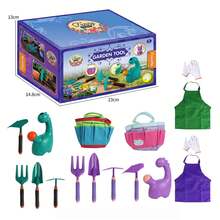 Bộ đồ chơi cát cỡ lớn dành cho trẻ em, phù hợp cho cả bé trai và bé gái, bao gồm xe đẩy đi biển và dụng cụ làm vườn. - Nhiều màu - Xem 4