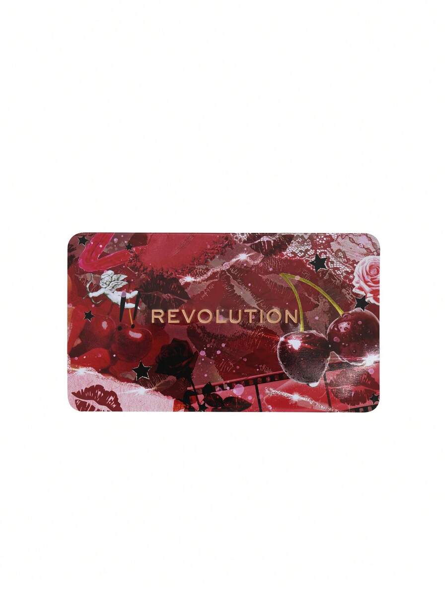 Makeup Revolution Forever Flawless Eyeshadow Palette Cherry Rebel Red 18 X 1.1 G - Cherry - View 1