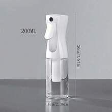 1pc 200ml/300ml/500ml Water Mist Spray Bottle With Fine Mist Sprayer, Refillable Continuous Fine Mist Spray Bottle Suitable For Kitchen, Living Room, Bathroom, Garden - White - View 8
