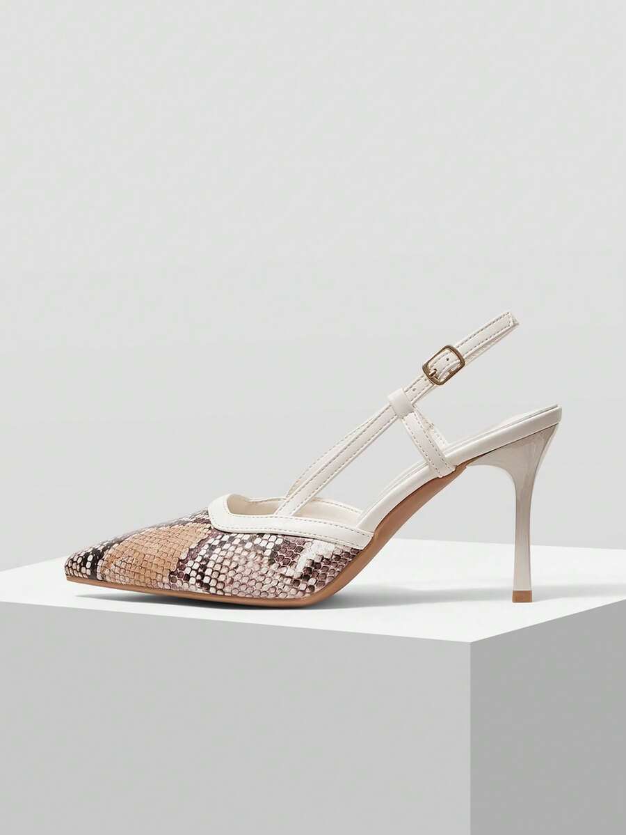 Mnmlis Women Pumps - Brown - View 1