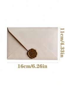 100PCS Black Envelopes DIY Handmade Gift Wrapping Bags Wedding Invitation Card Envelopes Cash Money Envelopes Stationery Back To School Supplies - Black - View 3