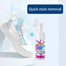 1件 2件 批发白色鞋清洁剂，鞋类和运动鞋去污剂和增白剂，白色鞋清洁剂，泡沫干洗剂。 - 彩色 - 查看 5